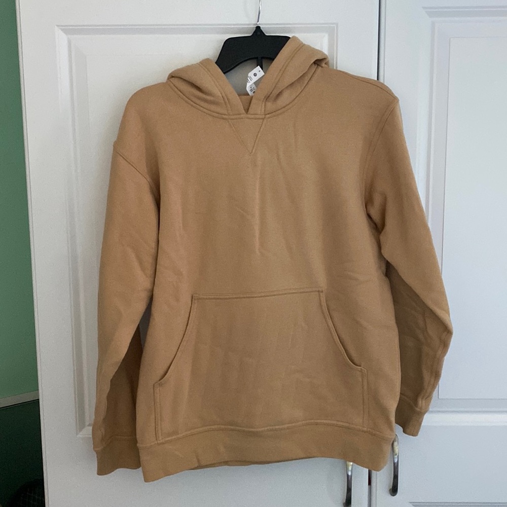 Lululemon tan hoodie sweatshirt